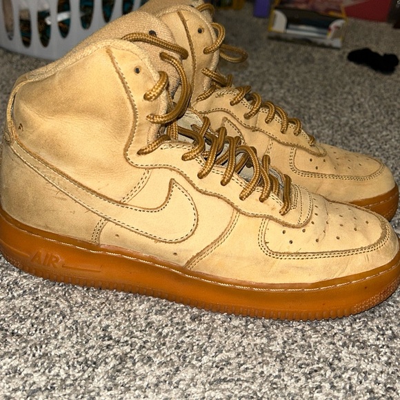 Air Force 1 High '07 LV8 WB 'Flax - Picture 5 of 8